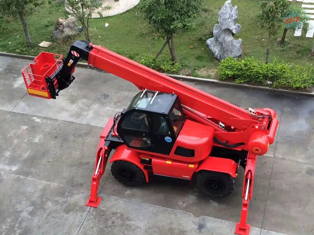 China 3.5 Tons 4 Tons 7M 8M Telescopic Arm Forklift Used Telescopic Handler
