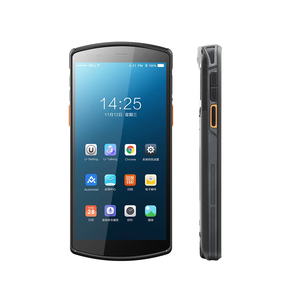 Портативный КПК Orchid DT50 на android 9 0 4G Wi-Fi GPS NFC RFID портативный терминал данных промышленные со сканером штрих-кодов