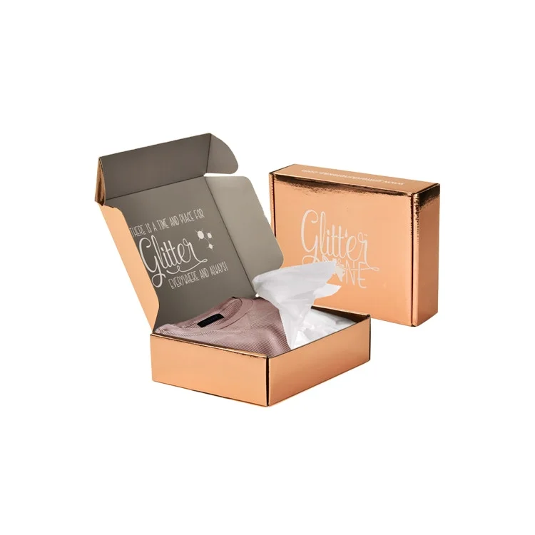 High end China factory custom made logo printing sturdy corrugated paper box mailor box shipping box