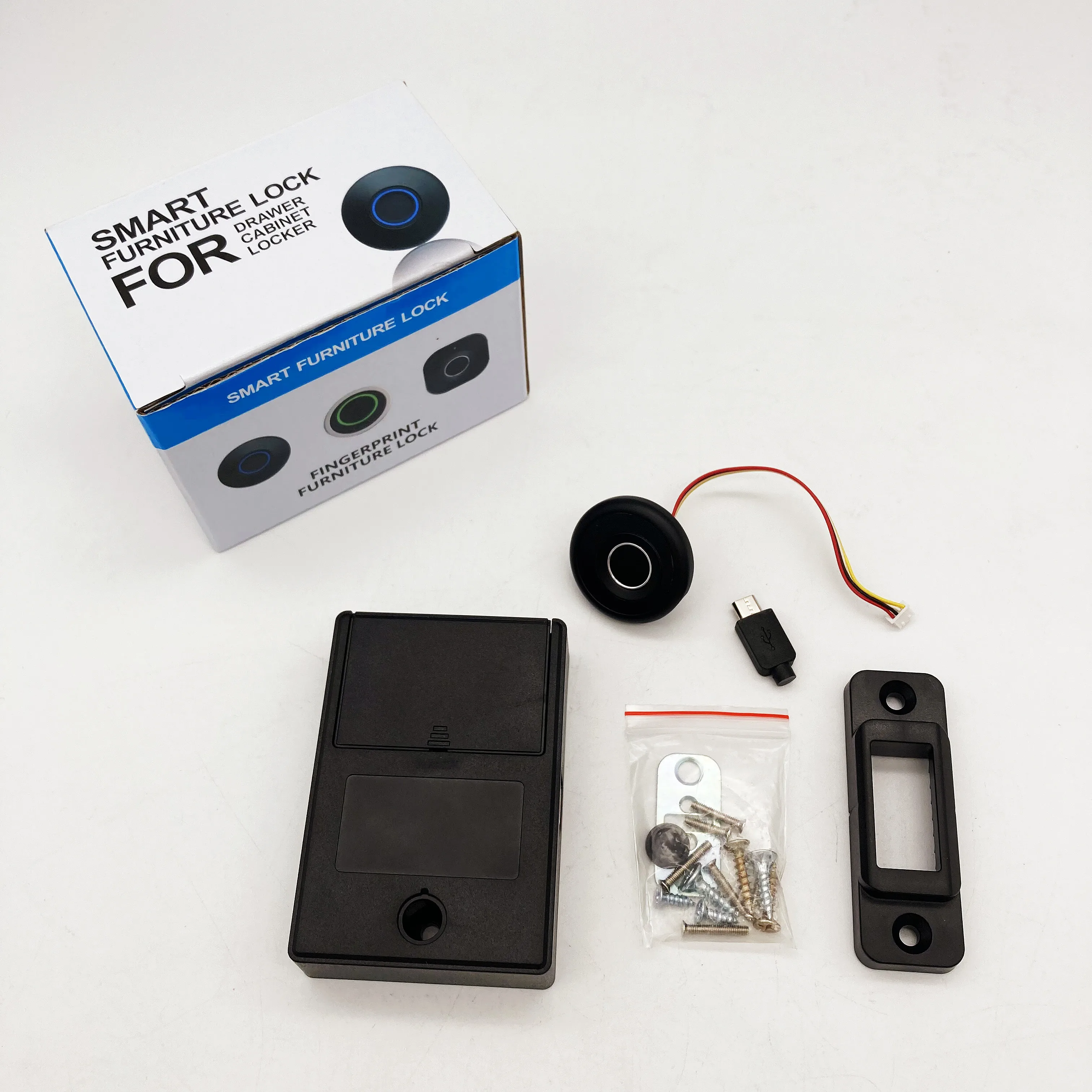 XVB Furniture fingerprint lock Intelligent security password lock high quality security fingerprint door lock for bedroom