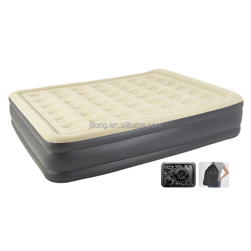 Jilong Avenli 27266 high-raised queen size mattress airbed comfortable indoor inflatable air bed