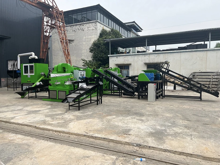 Hot Saling cheap scrap metal copper copper & aluminum coil ac radiators recycling copper wire granulator machine wire recycling