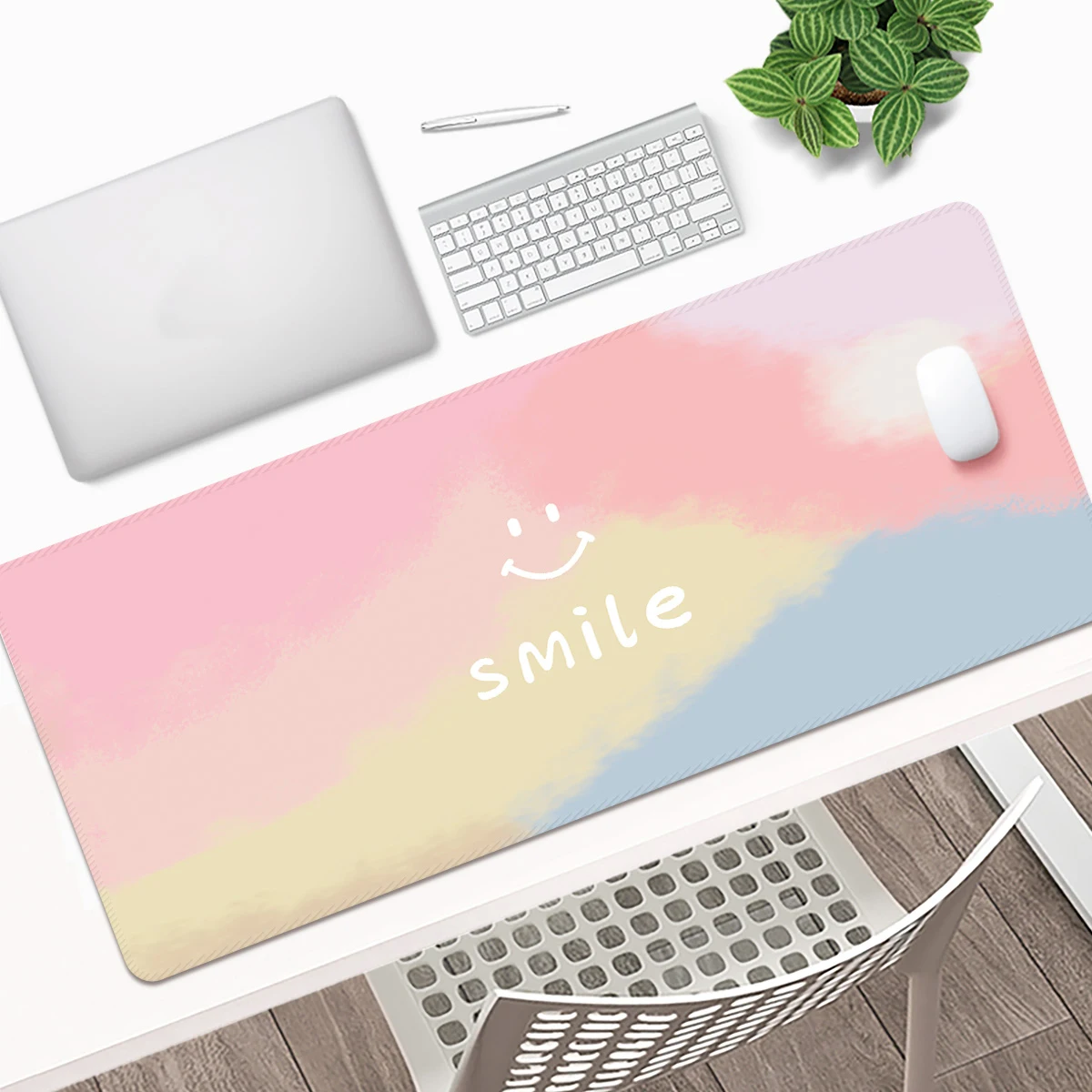 2025 LW Large Size Waterproof Computer Keyboard MousePads Custom Logo sublimation Mat Mouse Pad Extended Gaming Mouse Pads