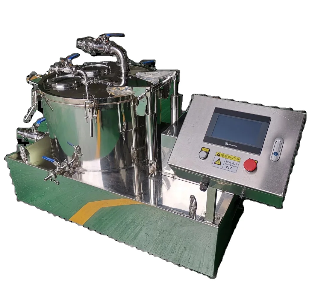 Ethanol Hemp Extraction Centrifuge Separator Machine