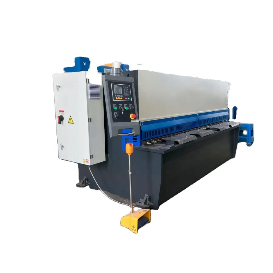 Cutting 4x3200mm long CNC Heavy Duty Automatic Hydraulic Shearing Machine For Cutting Aluminum Stainless Steel Metal Plate Sheet