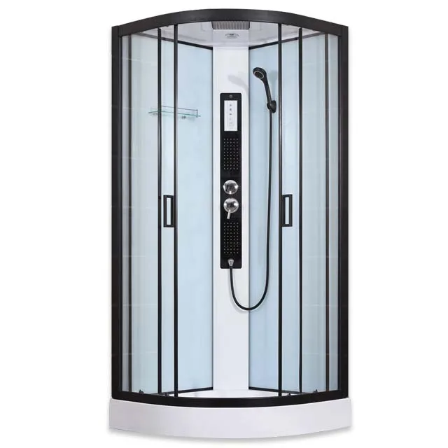 Wholesale Portable cheap Shower bath Cubicles Tempered Glass Sauna Steam Combination Shower Room