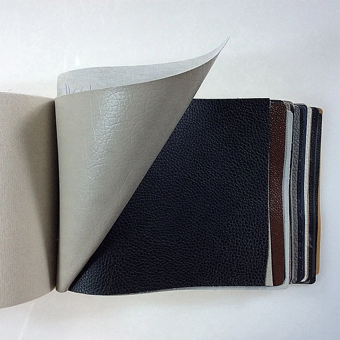 grey uv resistant pvc marine leather, marine vinyl leather for boats, pvc leather manufacturer
