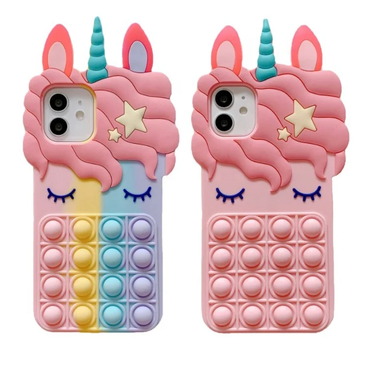 Capa De Funda Celular Designer Silicone 12 13 Pro Max Case Pop Fidget Squid Games Phone Case Mobile Cover For iPhone 11/12/13