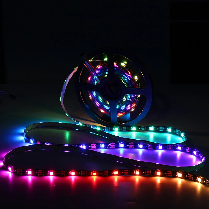 Ws2811 Rgbic Music 12v Wa2811 Pixel Led Strip Light With Wireless Remote