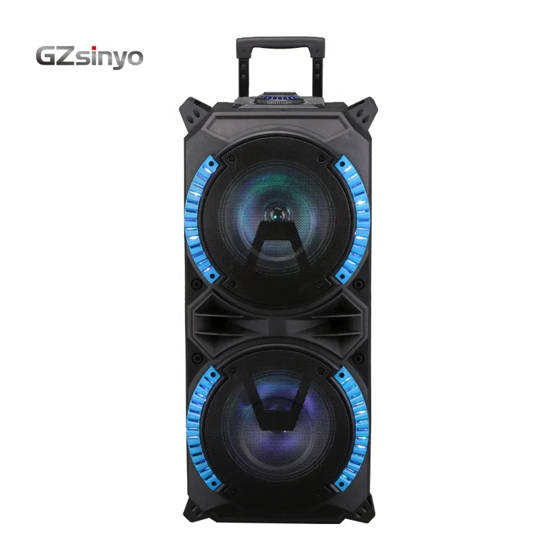 Hot Sale Outdoor Speaker Wireless Portable Blue tooth With Microphone Trolley Blue tooth Speaker