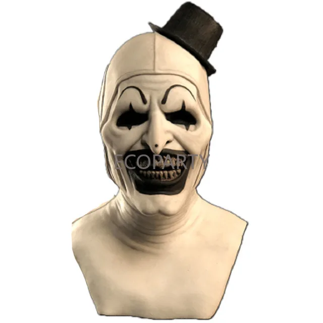 Halloween Carnival Terrifier 2 Art The Clown Cosplay Movie Terrifier 2 Art The Clown Cosplay Mask Props for Men Women