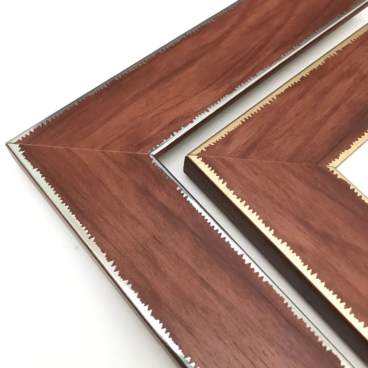 New style plastic flat ps photo frame/picture frame/mirror frame moulding