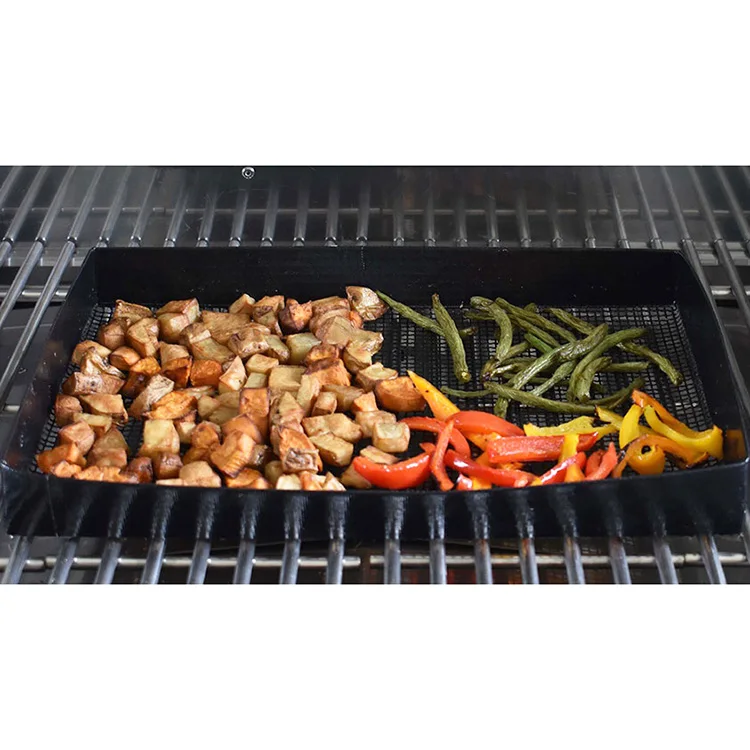 Custom size Environment-friendly Heat Resistant PTFE fiberglass Grill basket