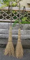 Industrial broom price bamboo long handles cleaning broom in bulk