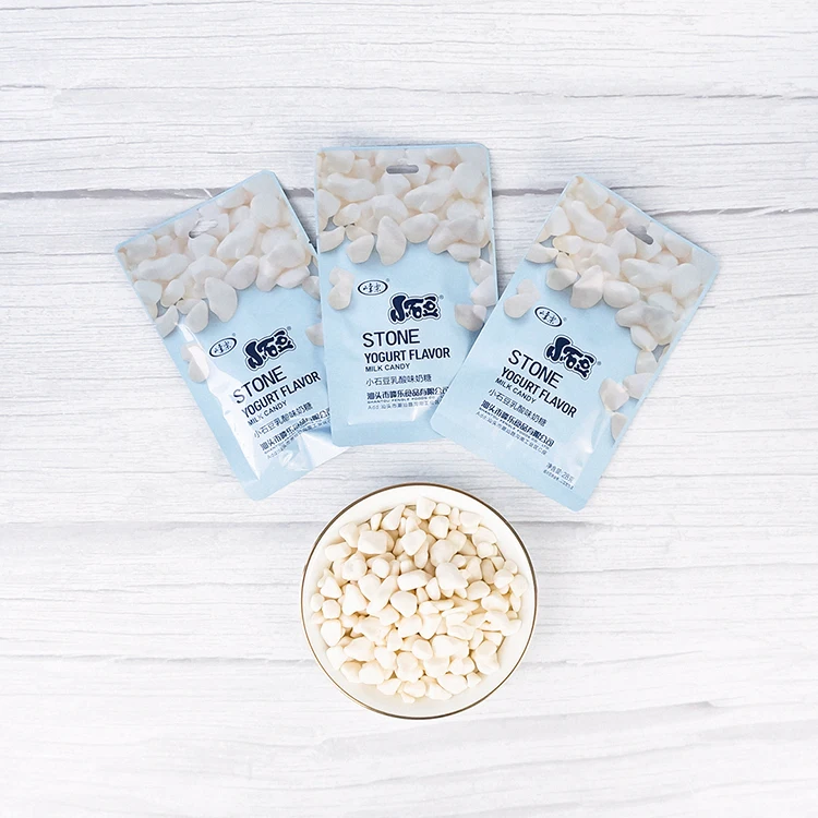 New Listing Coated Stone Candy Delicious Stone Chocolate Candies Crispy Gummy Milk Candy Supplier