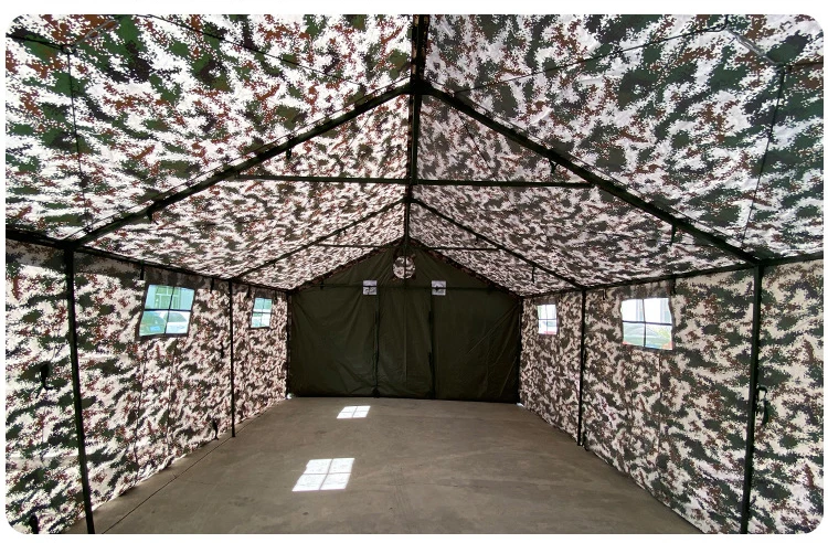 Inflatable Medical Canvas Tent Outdoor Camping Camouflage Shelter Tactical Tents Waterproof Relief Tent