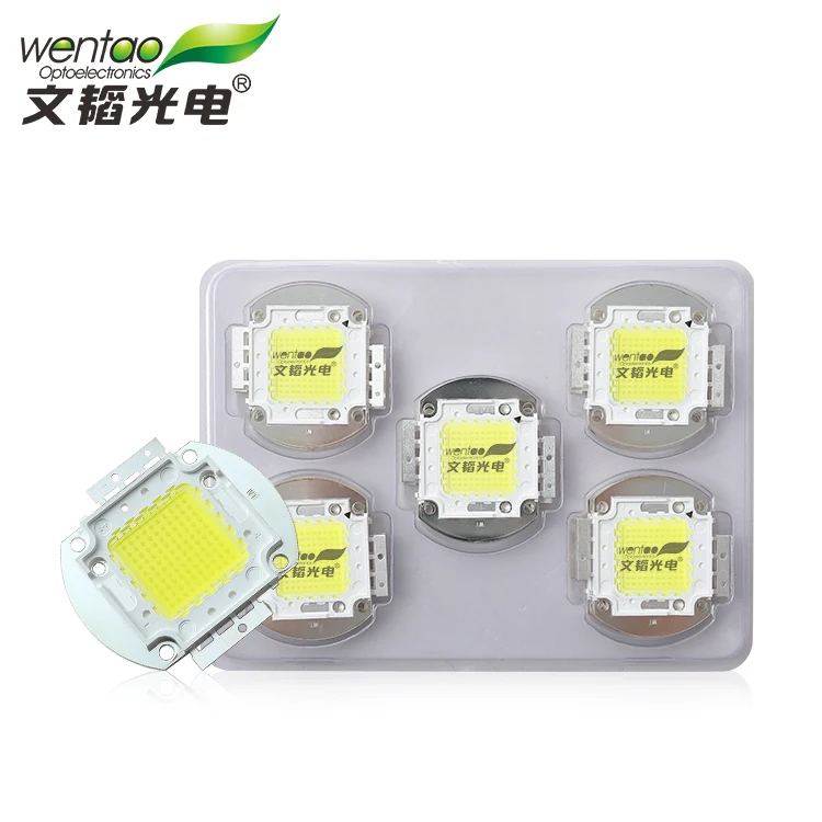 Bridgelux Low Light Decay Rate 50W 100W Portable Integrated Panel High Power Led Lamp Beads
