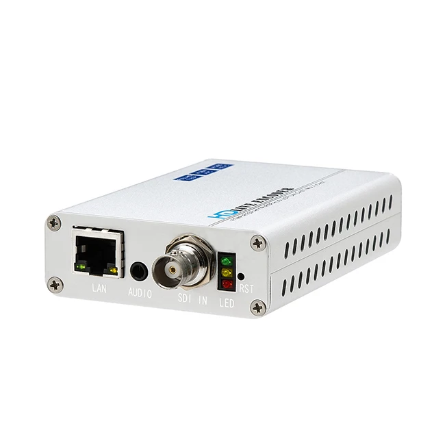 Haiwei h.264 h.265 SDI To IP Live Streaming Video Audio Encoder HTTP, RTSP, RTMP, RTMPS, UDP Facebook Live Streaming