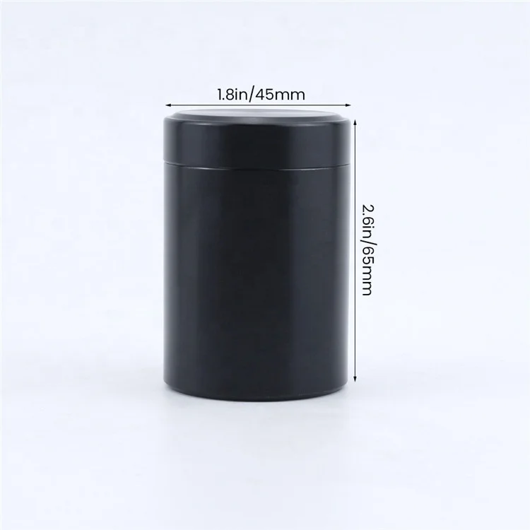 Logo Engraved Laser Aluminum Storage Container Metal Cigarette Case Pre Rolled Cones Smoking Accessories Herb Box with Seal Lid