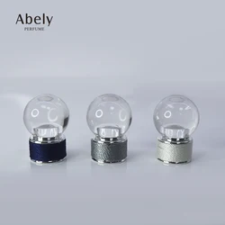 New trendy stylish decorative crystal surlyn perfume bottle cap FEA15 crimp perfume cover