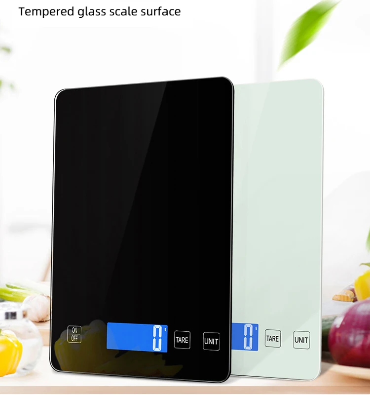 Hot Sale 5Kg 10Kg 15Kg/1G Glass Digital Food Counting Electronic Food Weighing Kitchen Scale With Calories