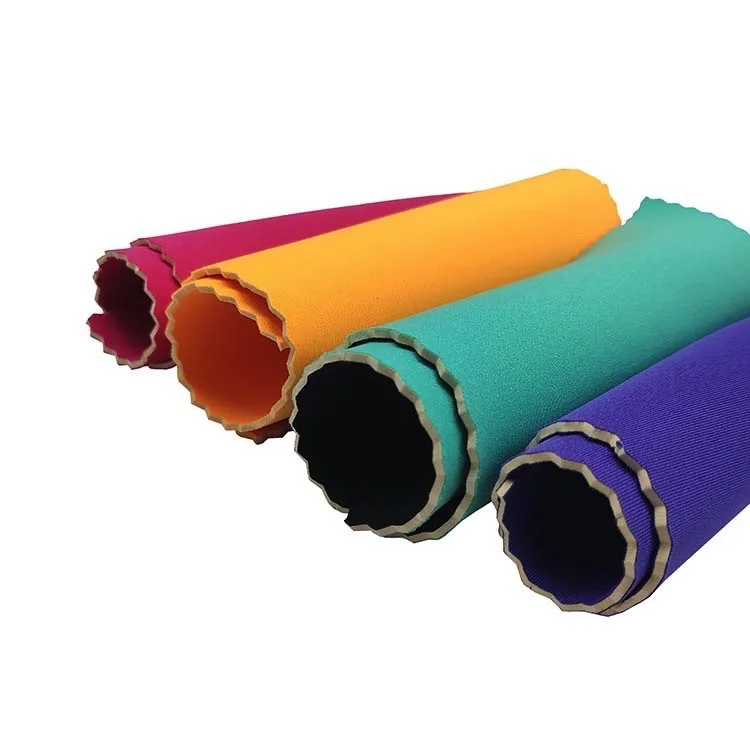 3mm 4mm 5mm 7mm Blank Sublimation SBR Elastic Neoprene Fabric Material For Can Cooler Bag