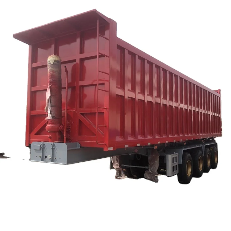 Semi Trailer Box Cargo Truck Trailer For Export Sale Low Price Van Container