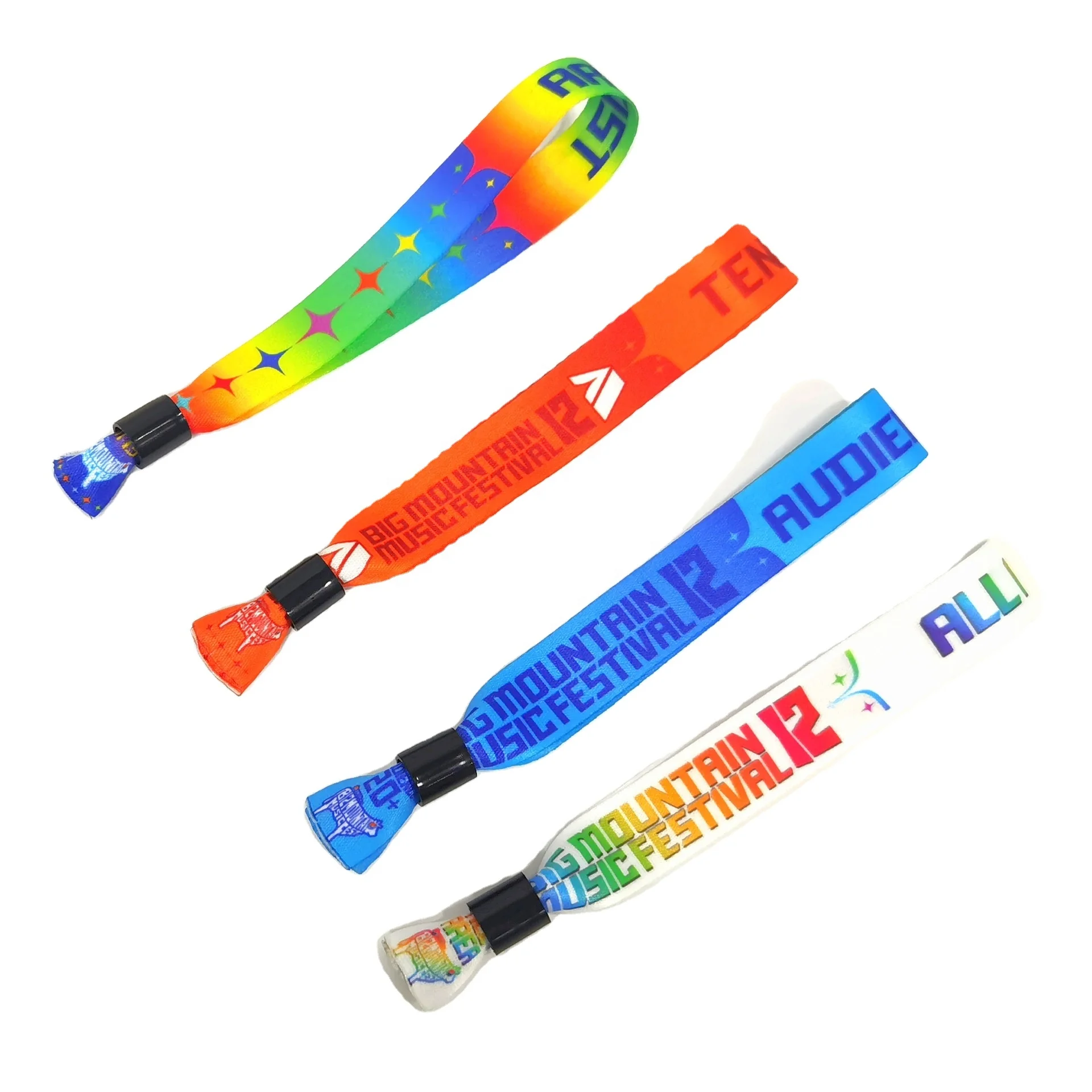 13.56mhz rfid Bracelet nfc EV1 Waterproof RFID NFC Wristband Fabric Bracelet nfc Wristband  Woven for Music festival