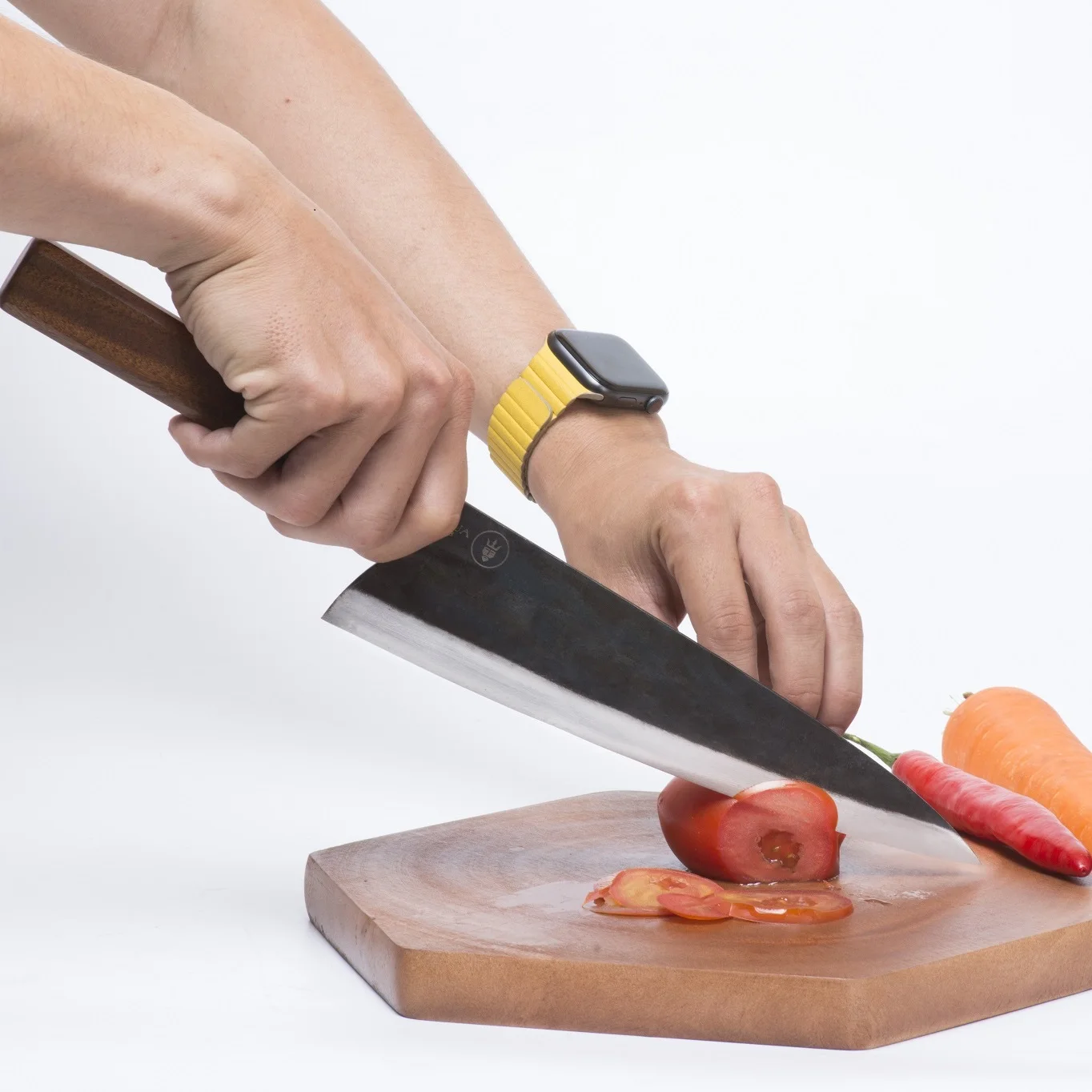 100% Hand Forged Knife Carbon Steel Japanese Knife - GYUTO KNIFE