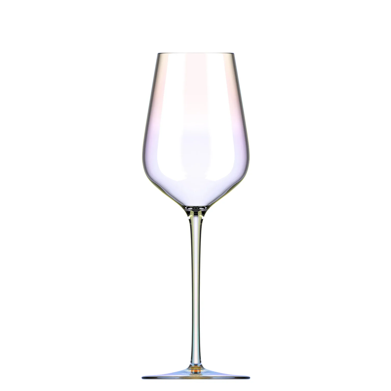 Luxury Amber&Gold Muti-color Champagne Glass Stemware Creative Flute Design for Home or Bar Durable Silicone Material