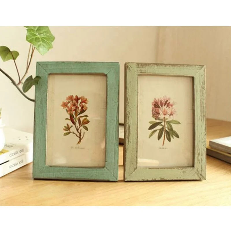 Vintage Photo Picture Frame Antique Rustic Ornament