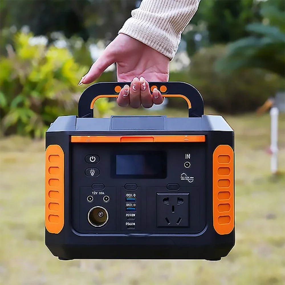 OEM 500W Mini Size Portable Power Station QC 3.0 PD60W Quick Charge Wireless Charging  Solar Power Supply Factory Price