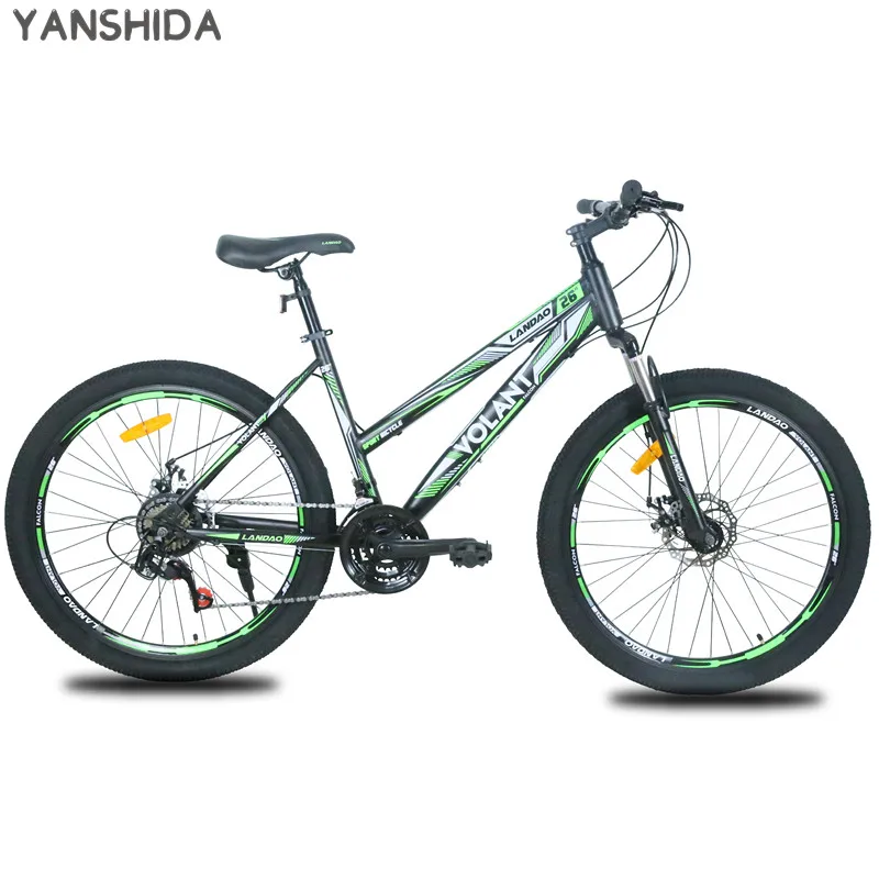 26*1.95 Adult Fixed Gear Bike 24 Speed Variable-speed Mountain Bicycle 26 Inch Wheel Road Race Sports Cycling Lightweight MTB