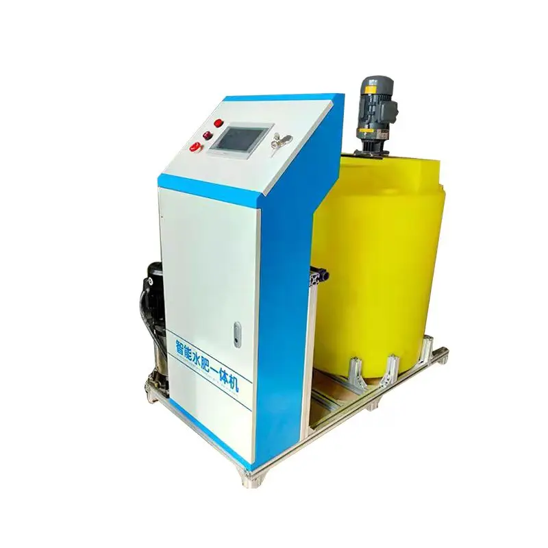 Farm vegetable planting irrigation single channel water fertilizer machine