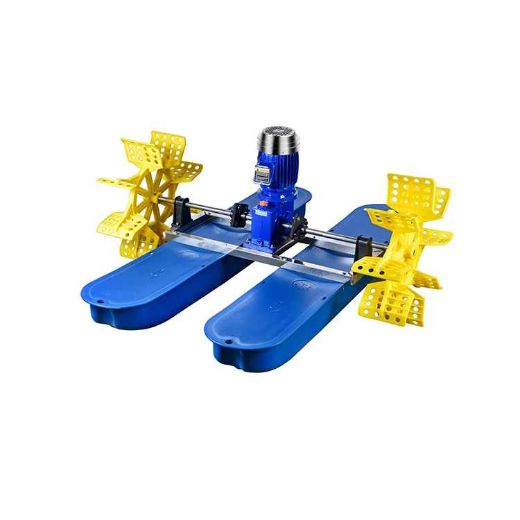 0.75Kw 380V 304 Stainless Steel Lake Paddle Water Wheel Paddlewheel Aerator Aquaculture Machine Aerators For Fish Farm