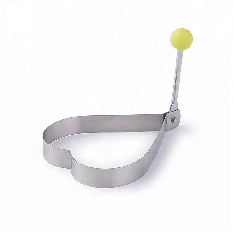 Food Grade Stainless Steel Egg Ring Mold Pancake Mold Heart Shape