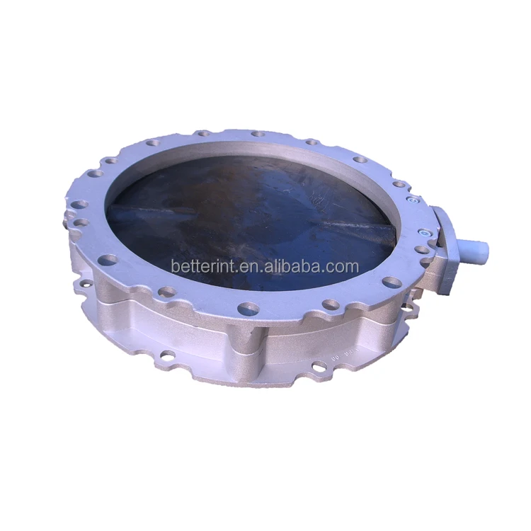 WAM V2FS300GBN Double Flanges Butterfly Valve 12inch for Cement Silo