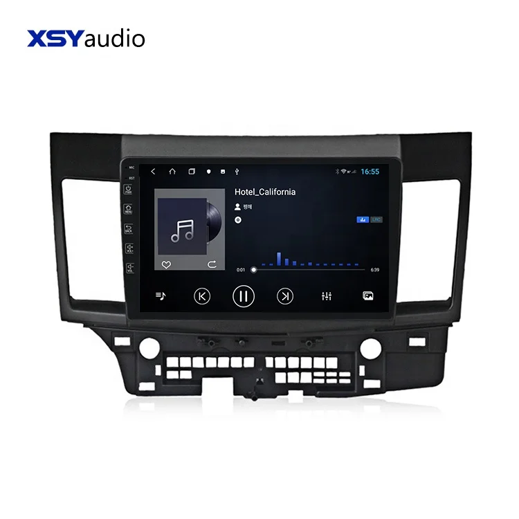 10 дюймов IPS 8-ядерный автомобильный GPS-навигатор мультимедийный плеер с адаптацией кондиционера GPS-видео для Mitsubishi Lancer EX 2010-2016 dvd-плеер
