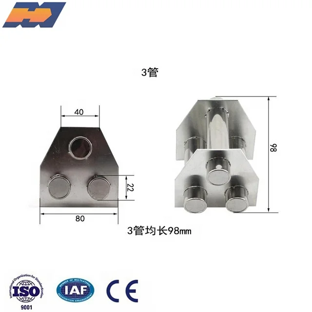 Hopper magnet plastic machine magnet customize Magnetic Zhangjiagang Huaming