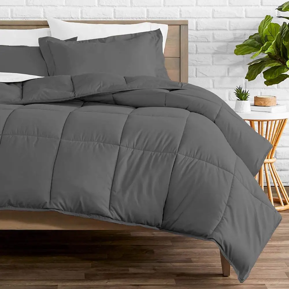 
Twin/Twin Extra Long - Goose Down Alternative - Ultra-Soft - Premium 1800 Series - Hypoallergenic - All Season COMFORTER SET 