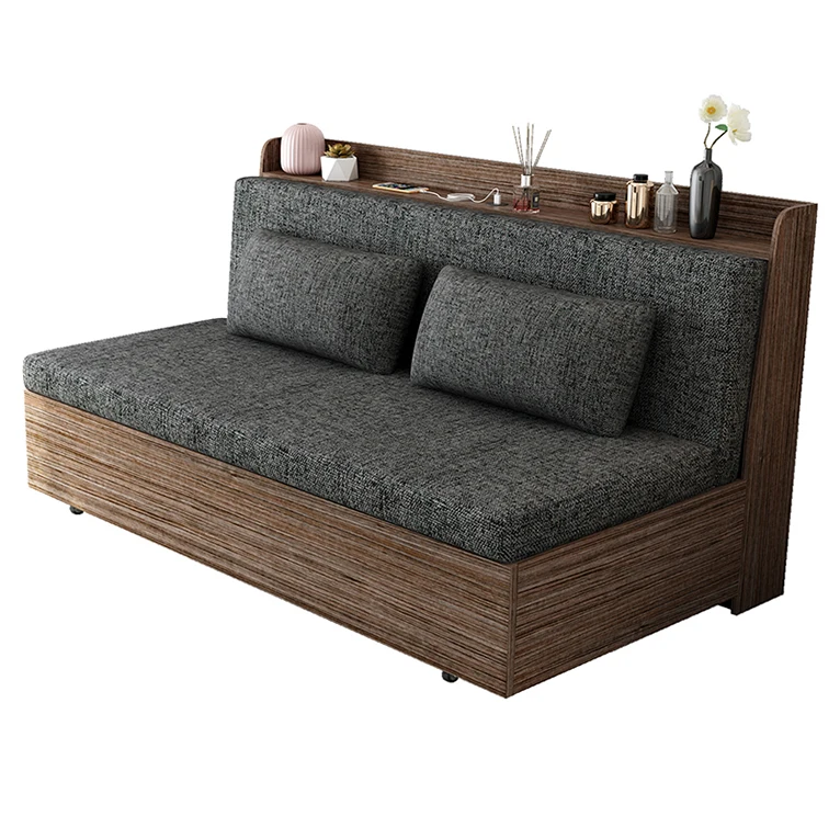 Comfortable Convertible Sofa Fold Up And Down Sofa Cum Bed  foldable bed With Modern Storage Home Living Room Furniture sofa bed