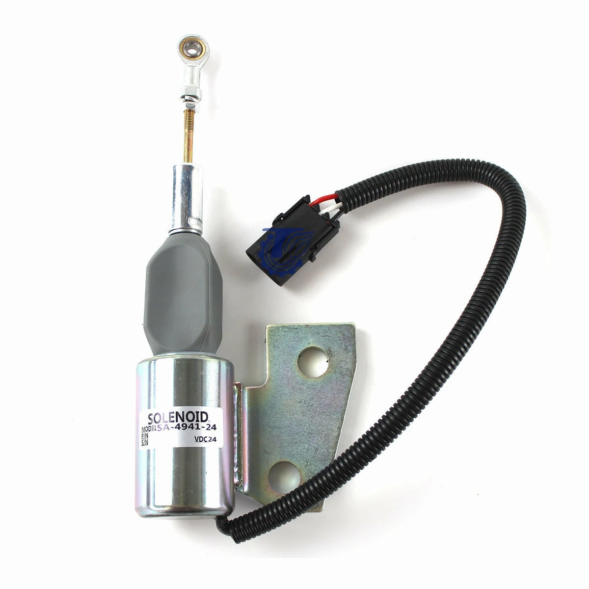24V stop solenoid valve SA-4941-24 3991168 3964628 Suitable for Cummins 4BT engine for Hyundai R130 excavator