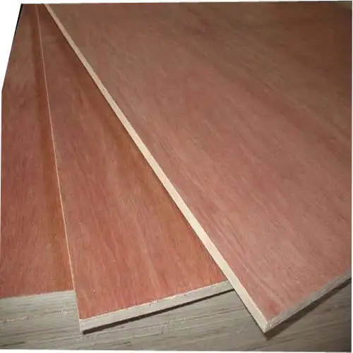 Hardwood core E0 glue environmentally economical bintangor okoume wood veneer commercial plywood furniture plywood for home