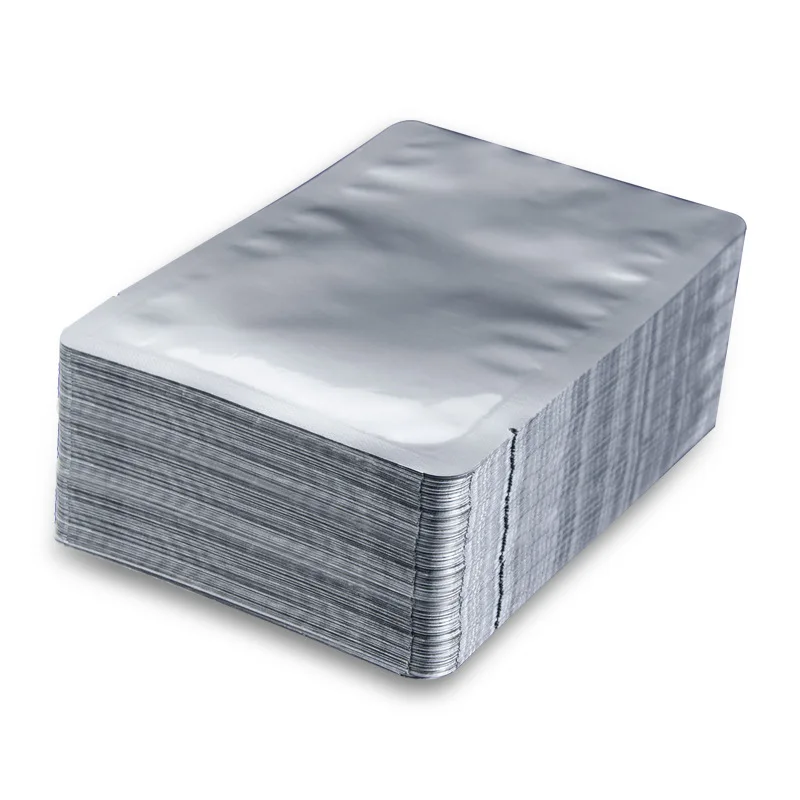 5*7cm/6*9cm/8*12cm Aluminum Foil 3 Sides Sealed High Temperature Sauce Cooking Bag Food Grade Packaging Retort Material Pouch