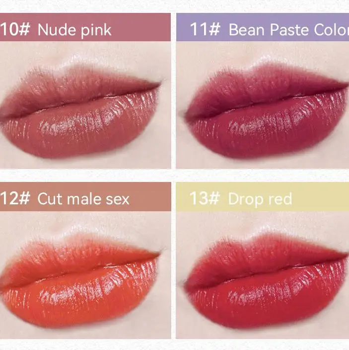 Wholesale 12PCS Capsule Lipstick Set Hot Selling Velvet Matte Lipstick Mini Capsule Set Glitter Lipstick for Makeup