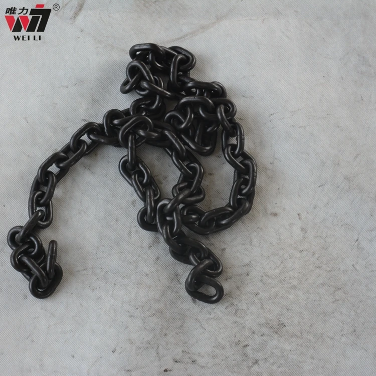 Wholesale best Price High Quality Black Galvanized Alloy Steel Safety Lifting Load Chain
