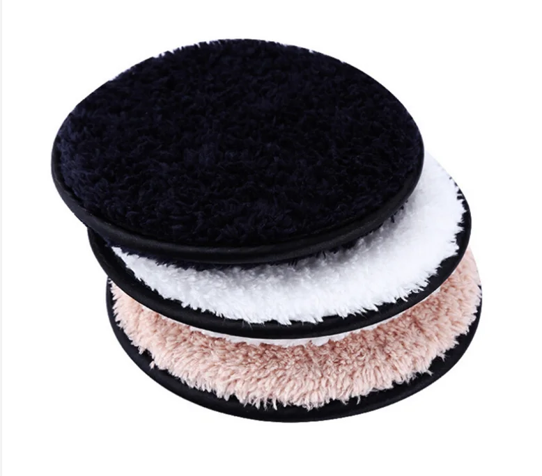 
Make up remover healthy skin Microfiber Cloth Pads Remover Towel Face Cleansing Makeup Lazy cleansing powder puff 