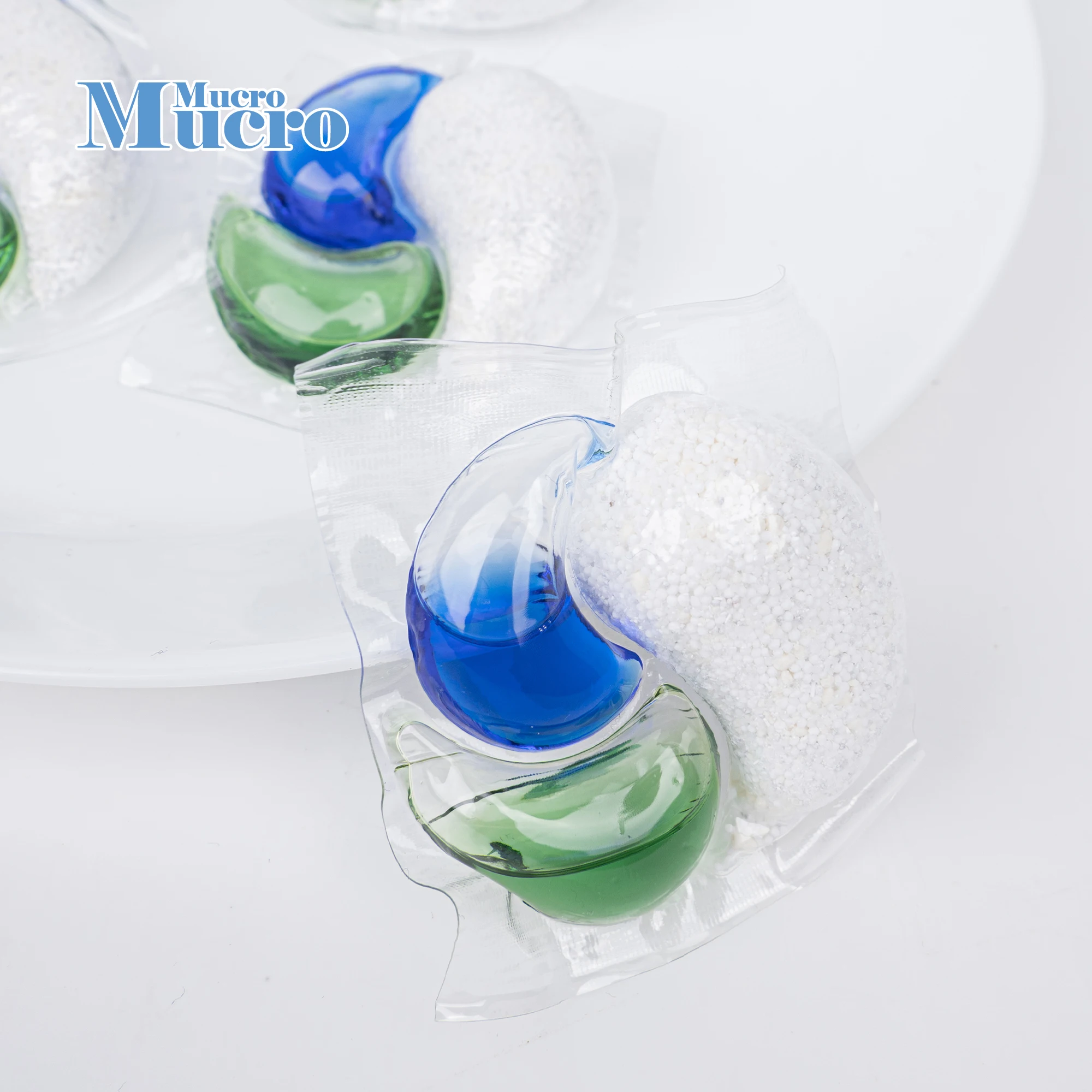Mucro Wholesale OEM Eco-friendly Dishwahser Capsule Gel Sustainable Household Chemicals No Residue Dishwaher Powder Tablets Pods