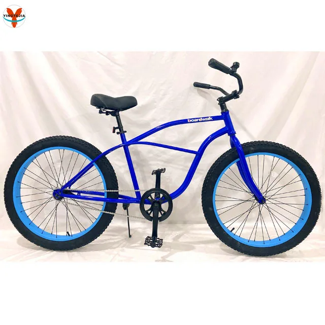 Buy China 26inch fat tire 3.0 fat tire steel cheap mens beach cruiser bike