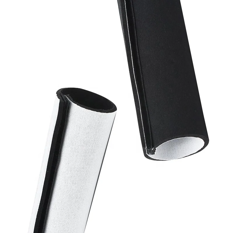 
China wholesale Reversible flexible neoprene cable sleeve adjustable cable Management sleeve Hook Cable Sleeve 